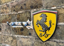 Aluminium Ferrari key holder